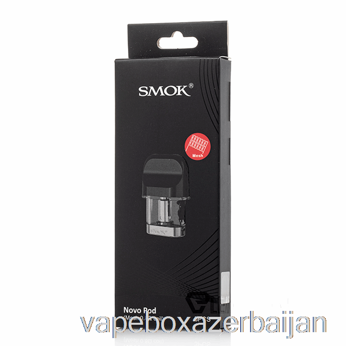 Vape Smoke SMOK NOVO Replacement Pod Cartridges 0.8ohm NOVO MESH Pods